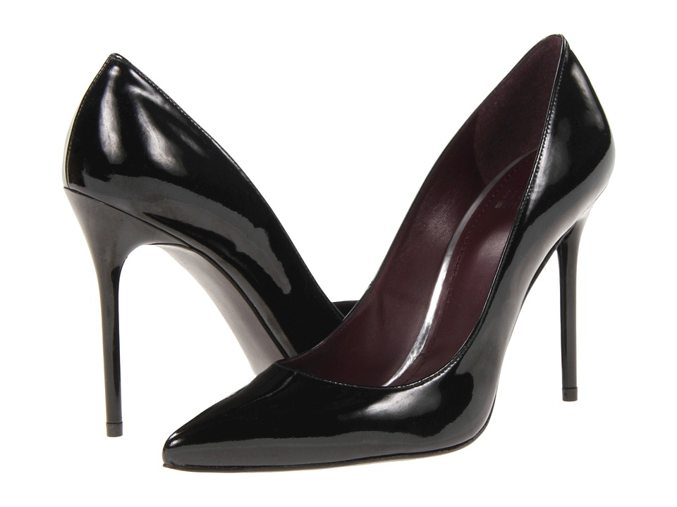 Stuart Weitzman Nouveau (Black Patent) High Heels