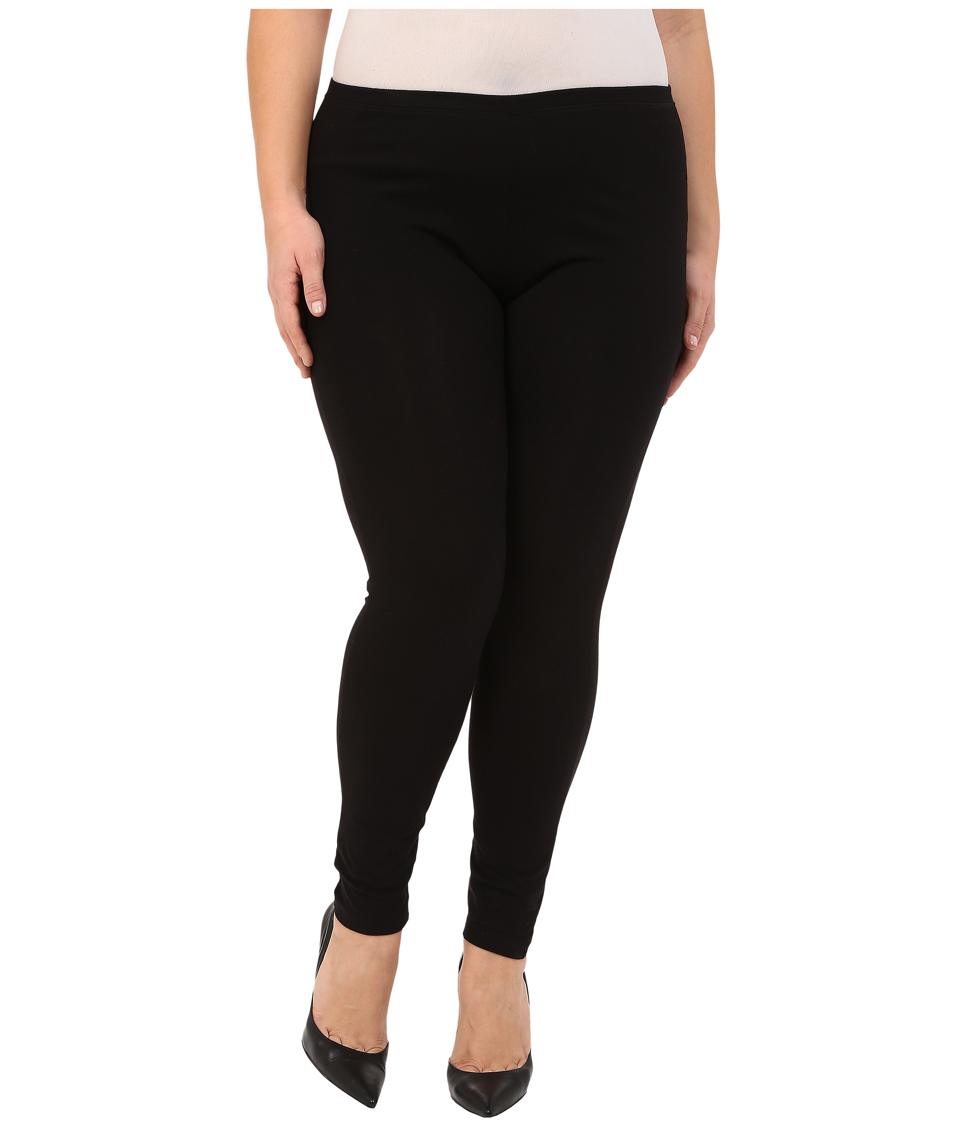 HUE Plus Size Cotton Legging at Zappos.com