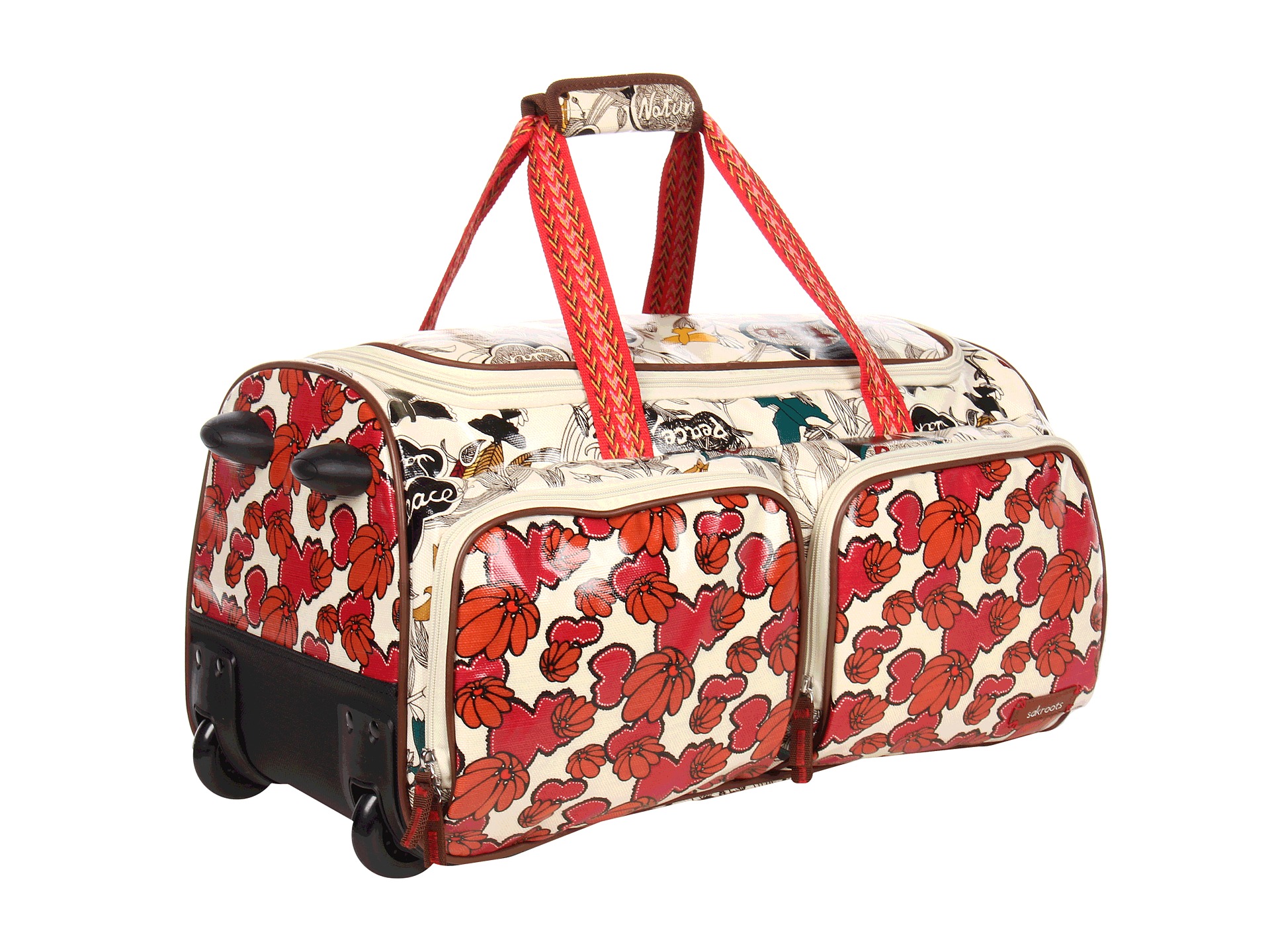 Sakroots Sak Roots Rolling Duffel, Bags | Shipped Free at Zappos