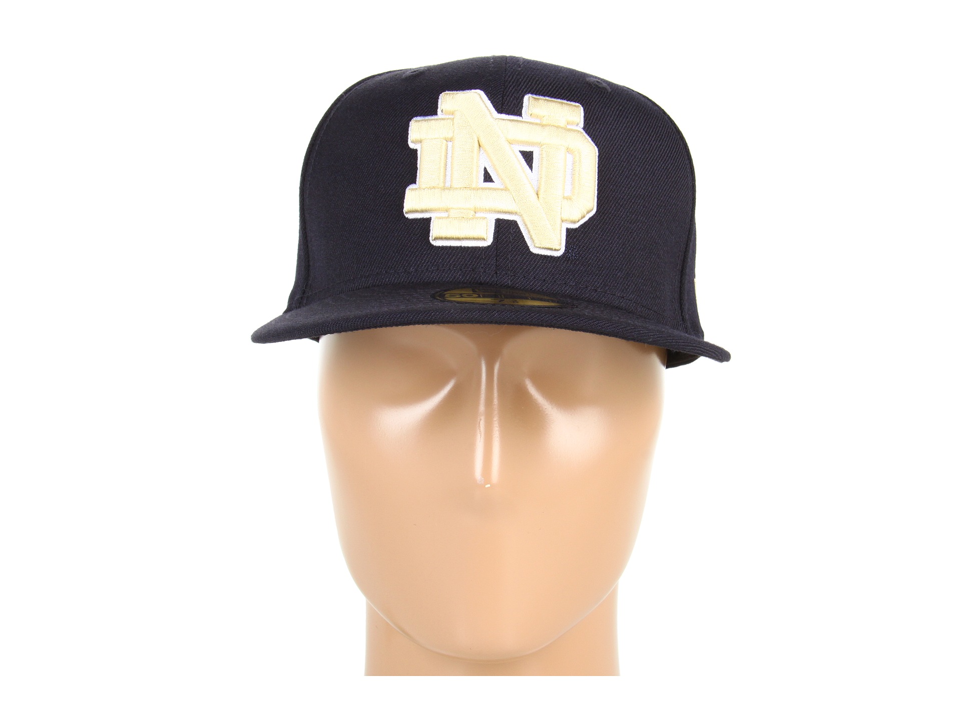 New Era Notre Dame Fighting Irish NCAA™ AC Stock 59FIFTY® Navy/Gold