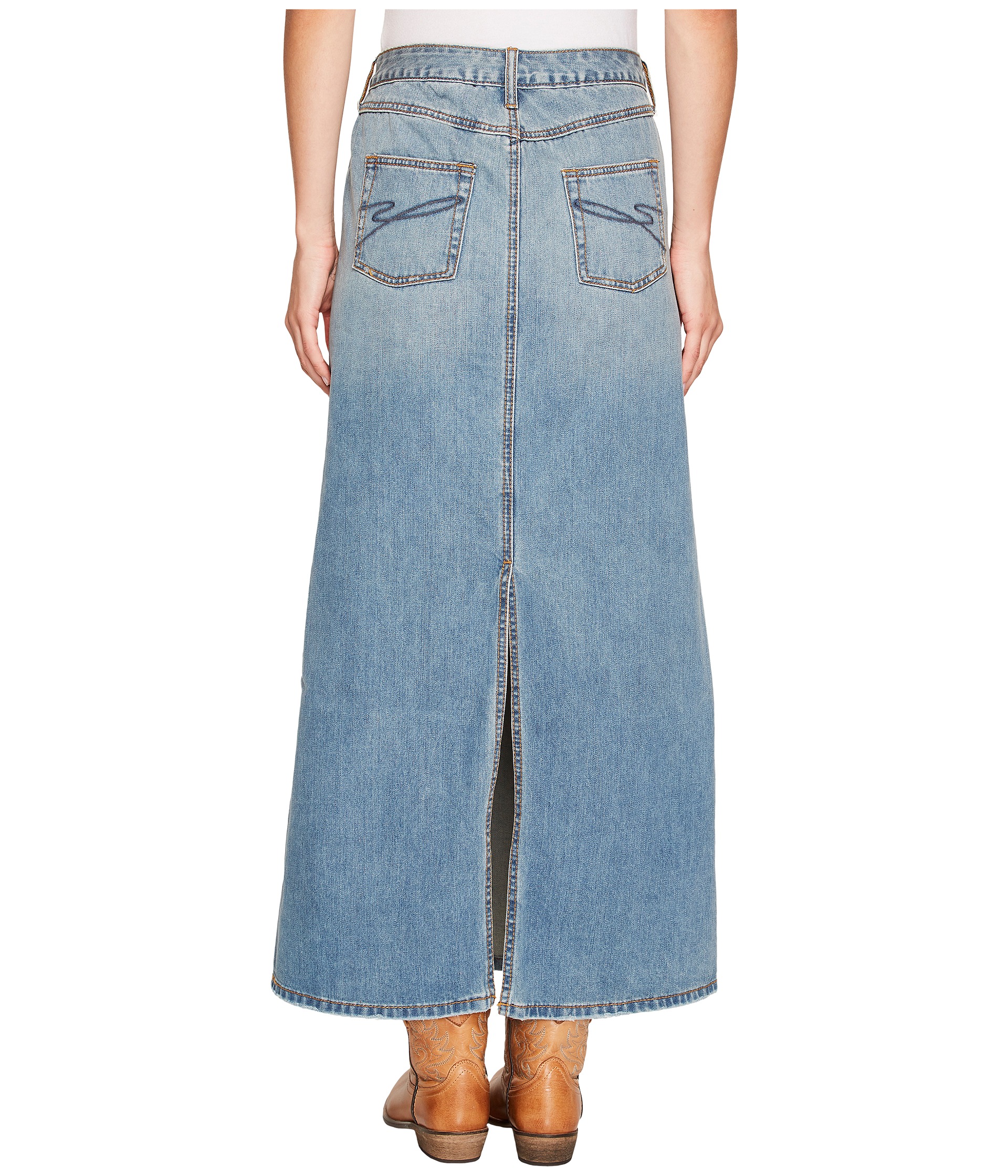 Jean Long Skirt 68