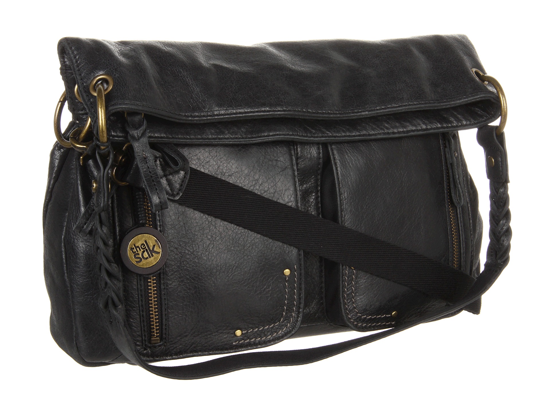 The Sak Pax Leather Large Crossbody | Shipped Free at Zappos