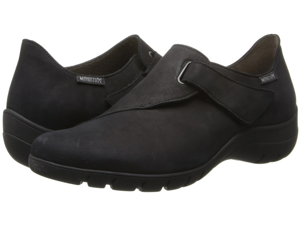 Mephisto Luce (Black Bucksoft) Women's Shoes