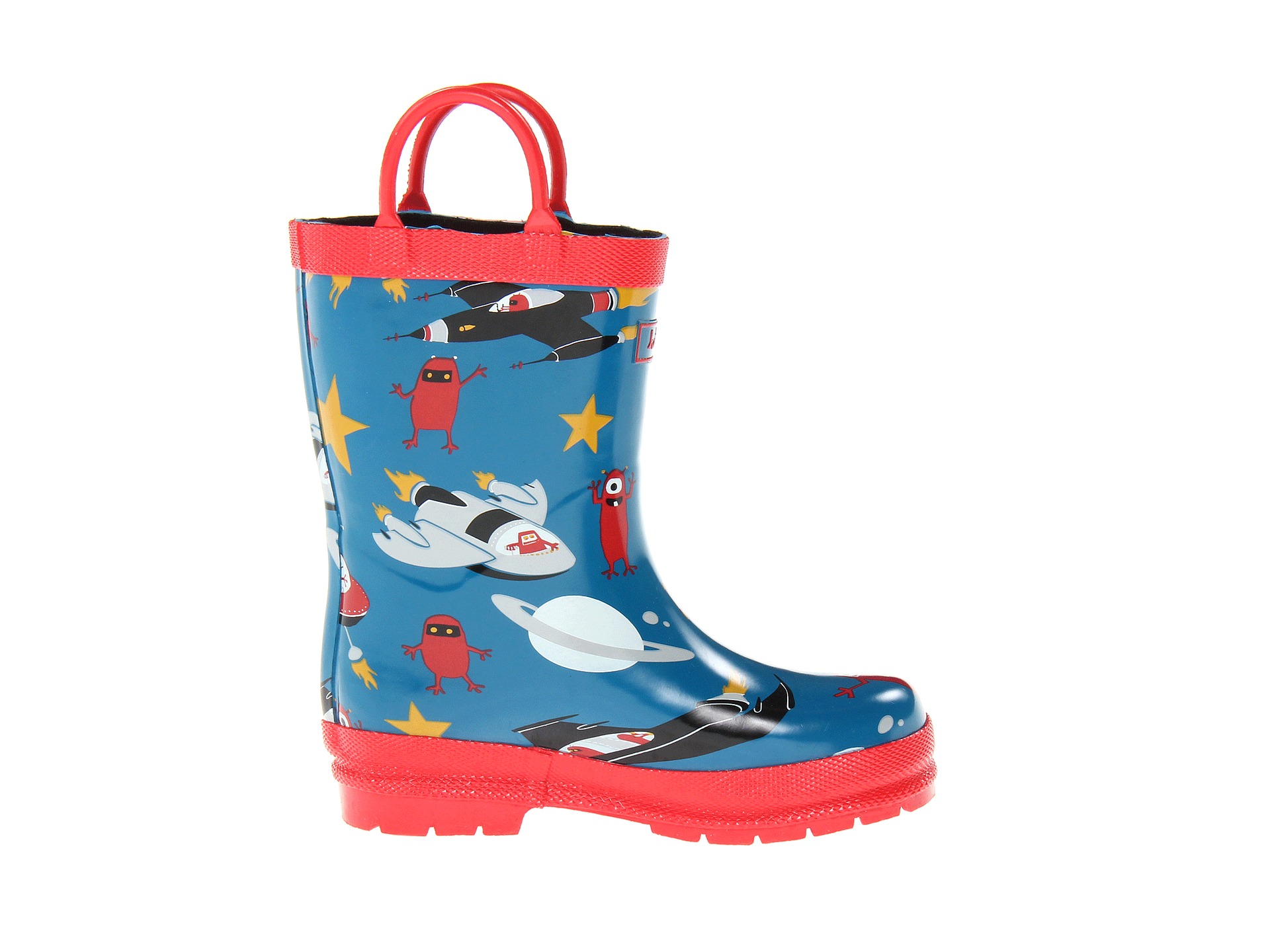 Hatley Kids Rain Boots (Toddler/Little Kid) Spaceships - Zappos.com ...