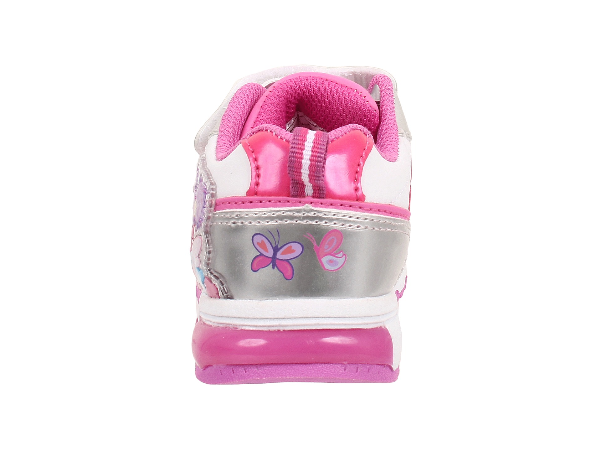 Favorite Characters Sesame Street Abby 1sef326 Lighted Shoe Toddler White Pink