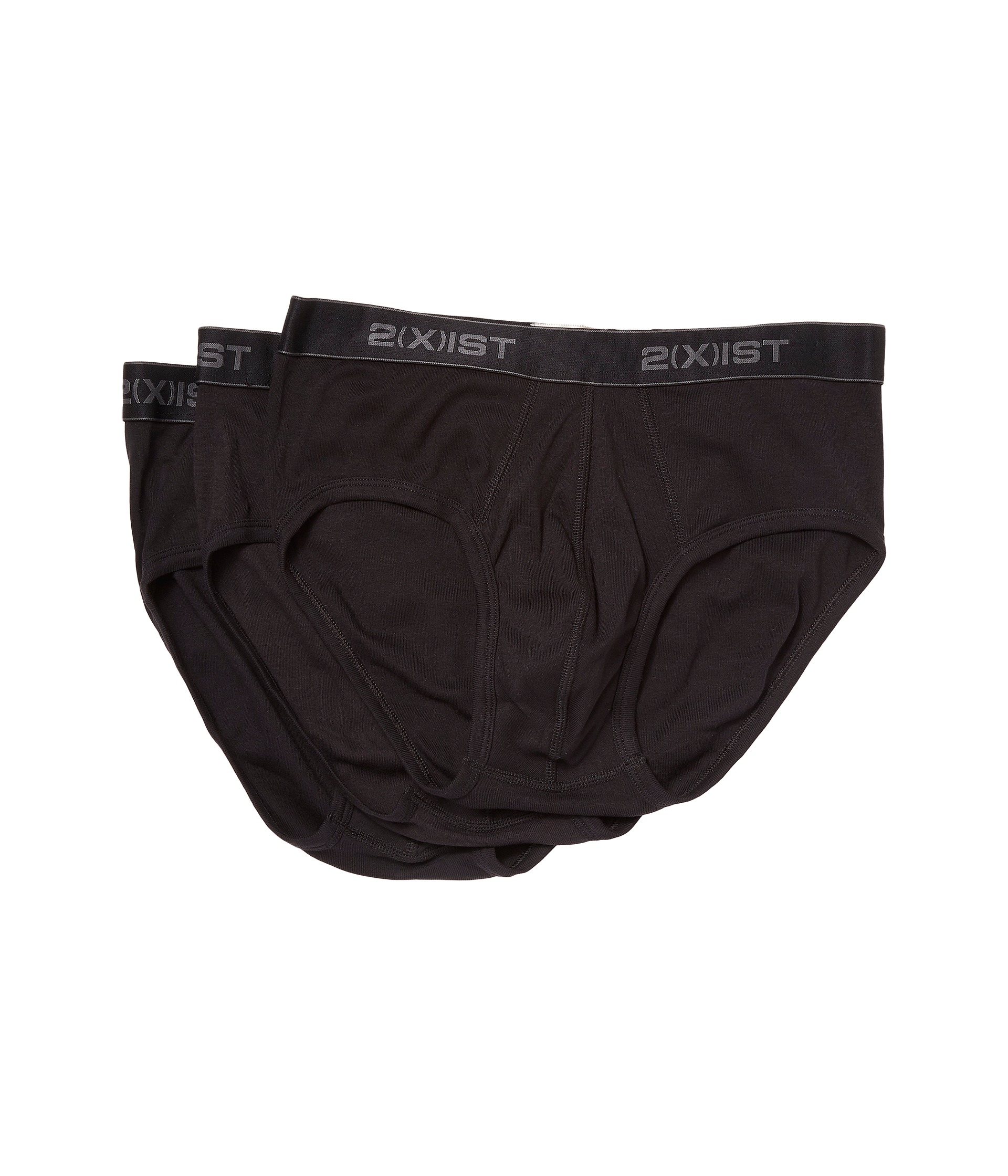 2(X)IST 3-Pack ESSENTIAL Contour Pouch Brief - Zappos.com Free Shipping ...