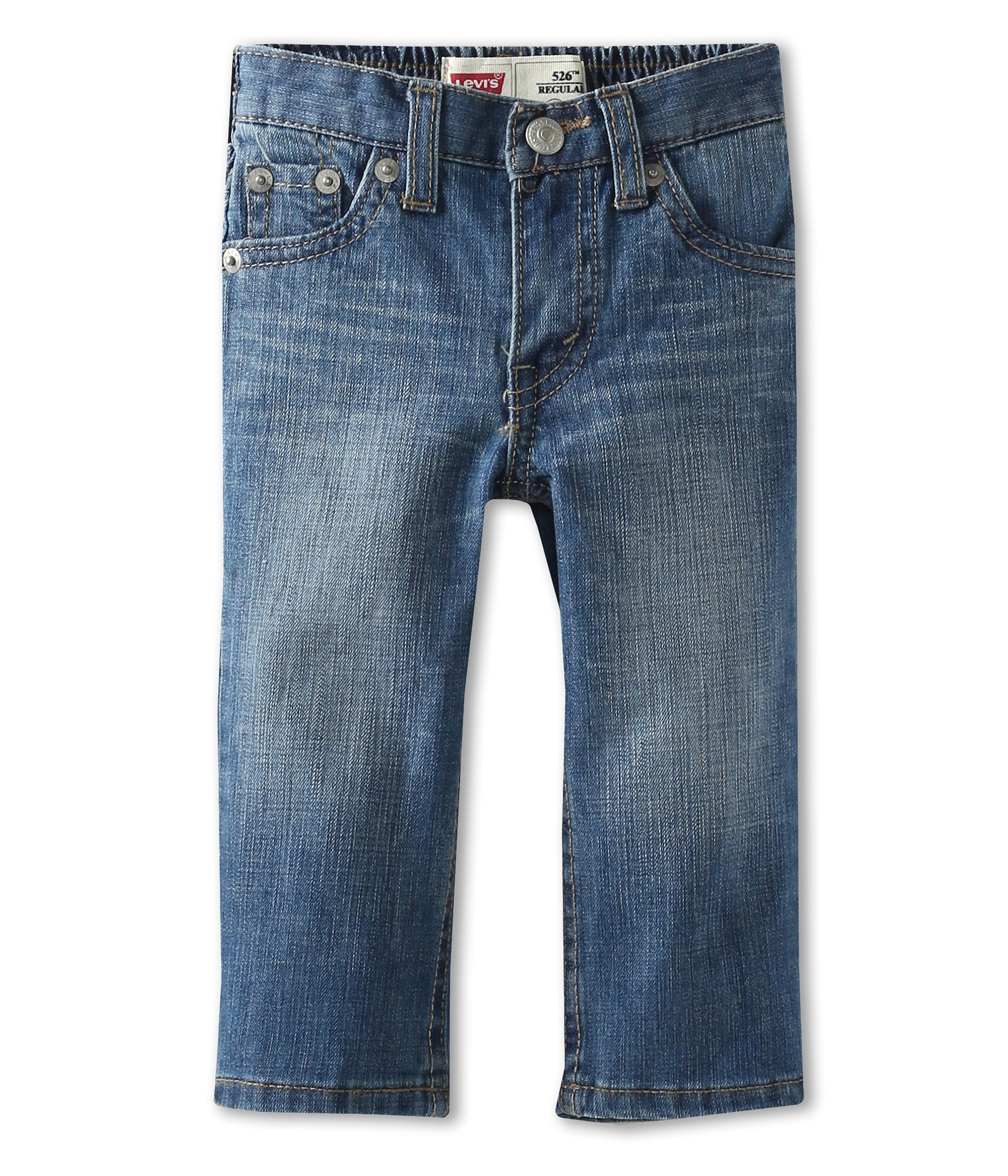 Levi's® Kids 526™ Regular Fit Elastic Waistband Jean (Infant) Ocean ...