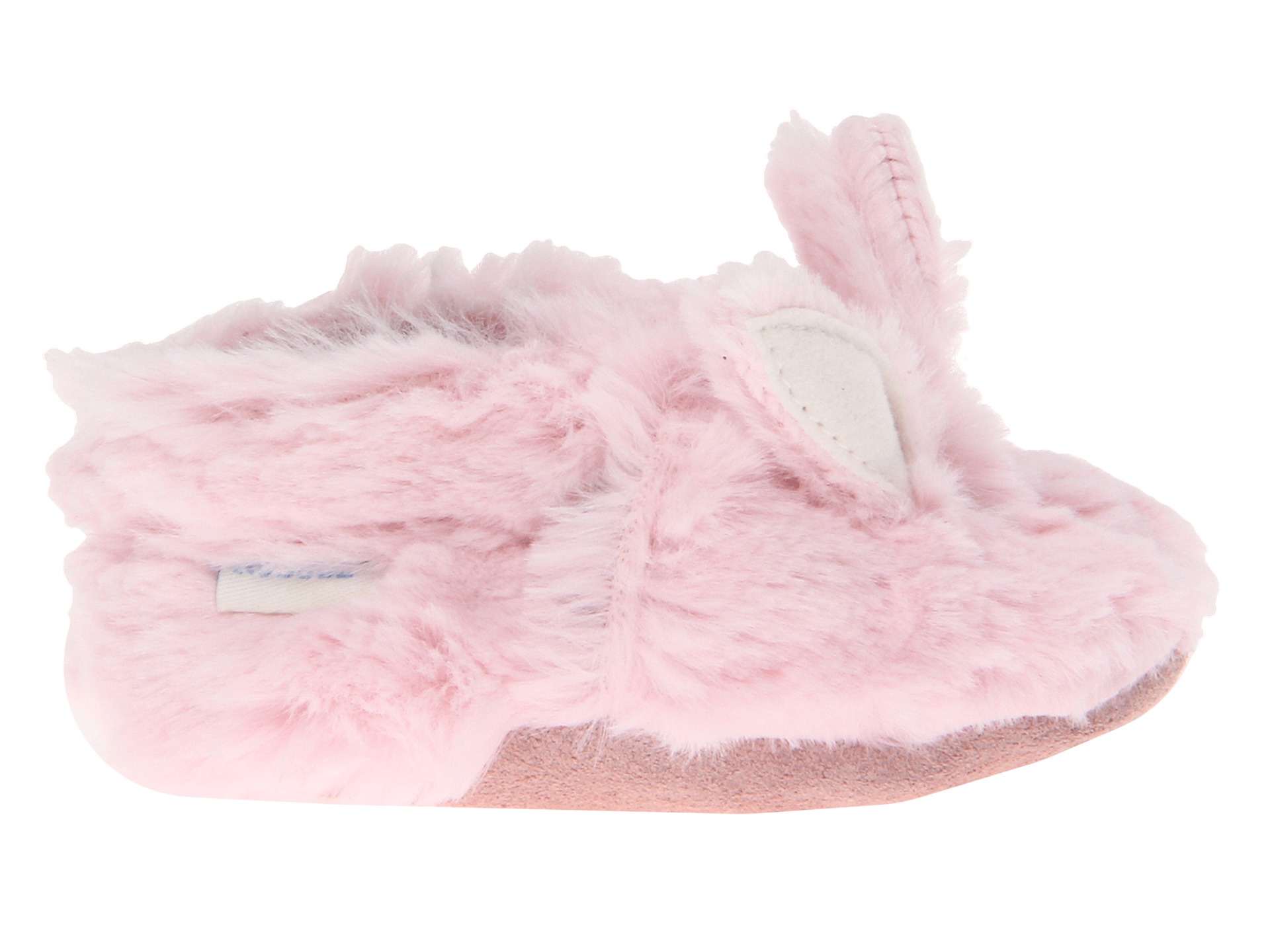 Robeez Fuzzy Bunny Soft Sole (Infant/Todder) Pink