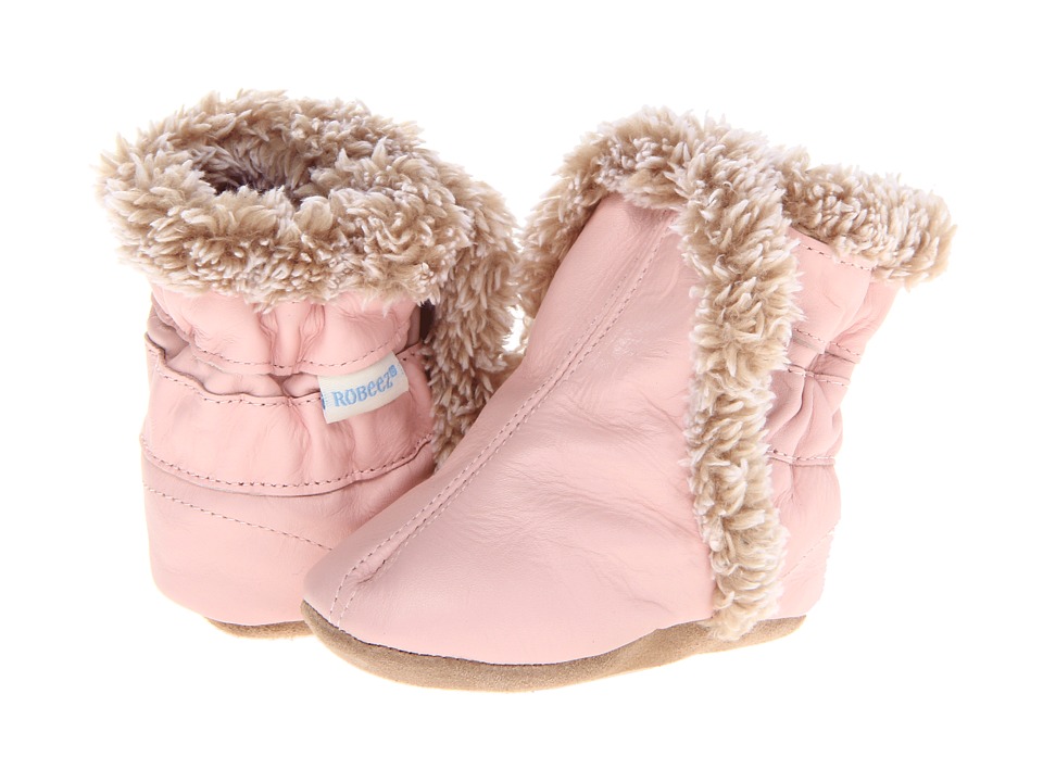 Robeez - Classic Bootie (Infant/Todder) (Pink) Girls Shoes