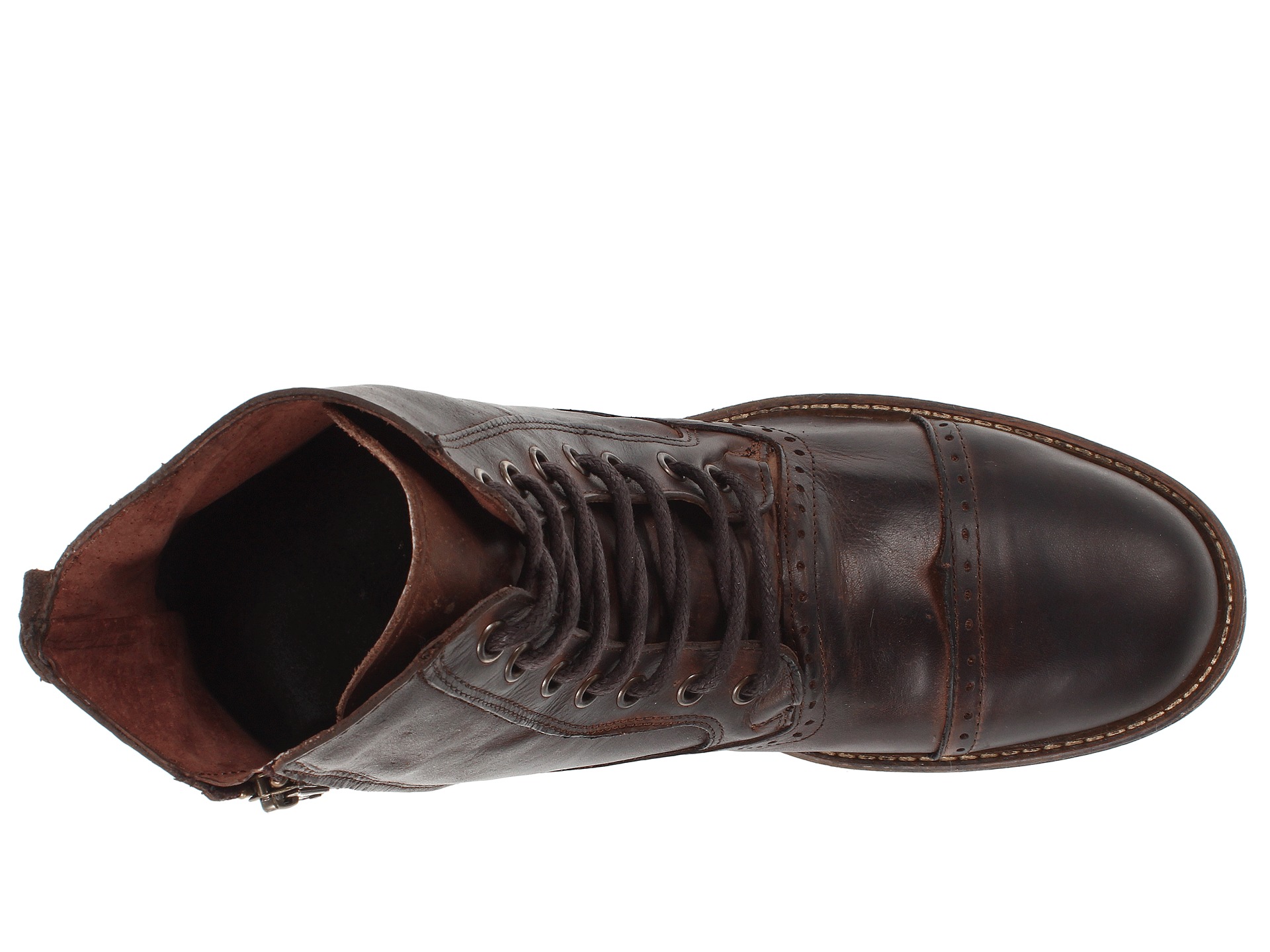 Steve Madden Nathen Brown Leather | Shipped Free at Zappos