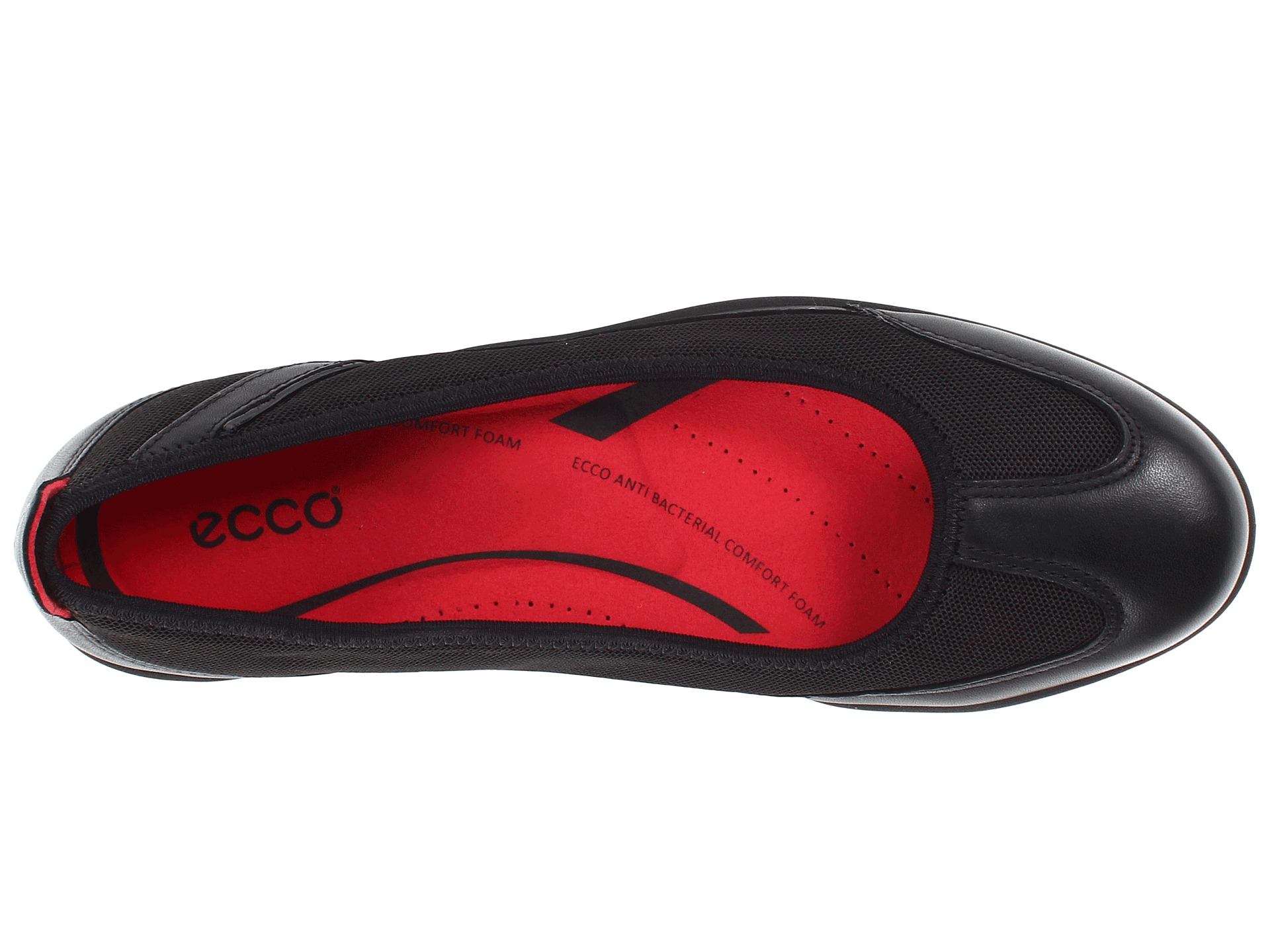 ecco bluma ballerina flats