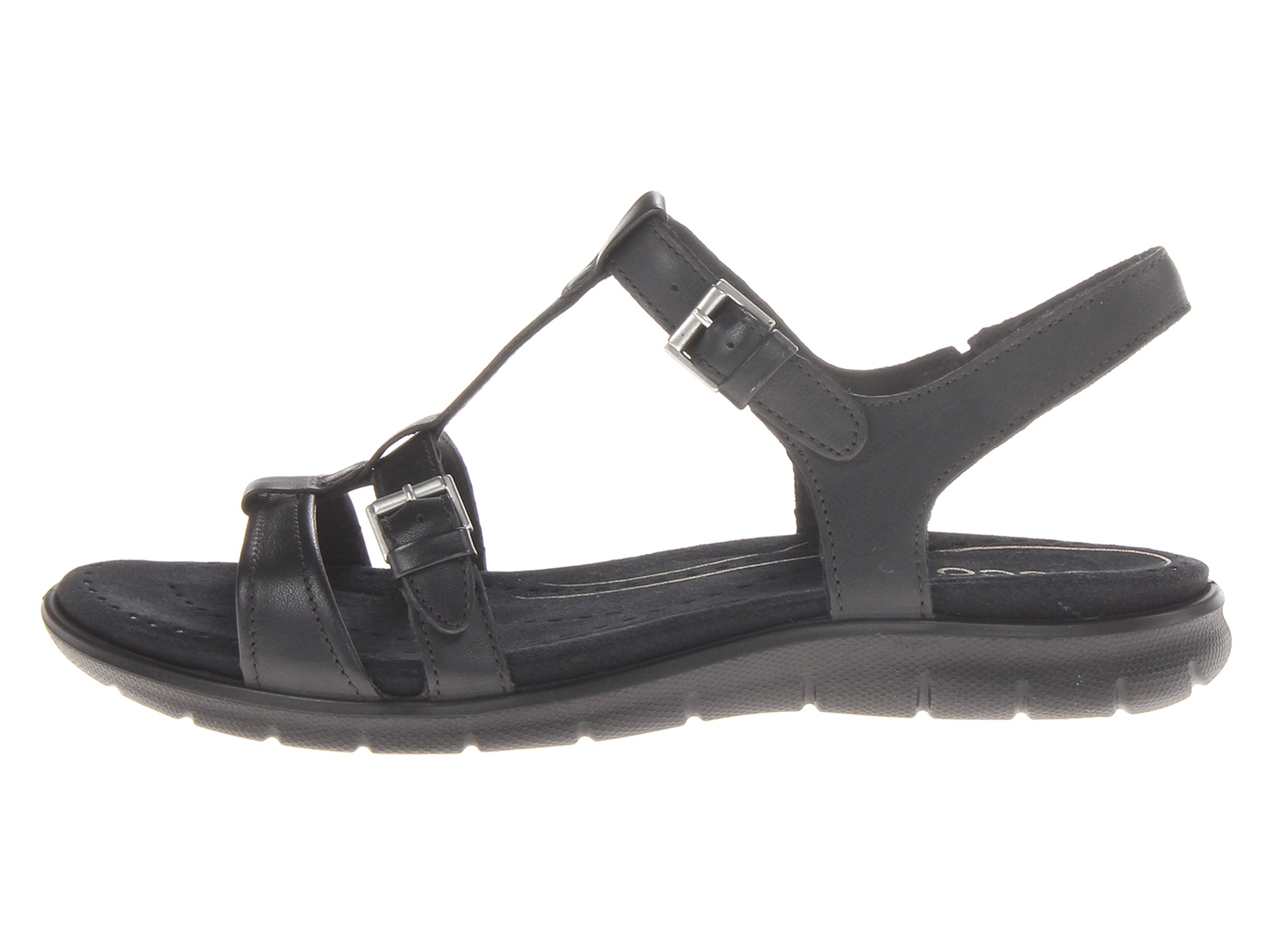 ecco t strap sandals