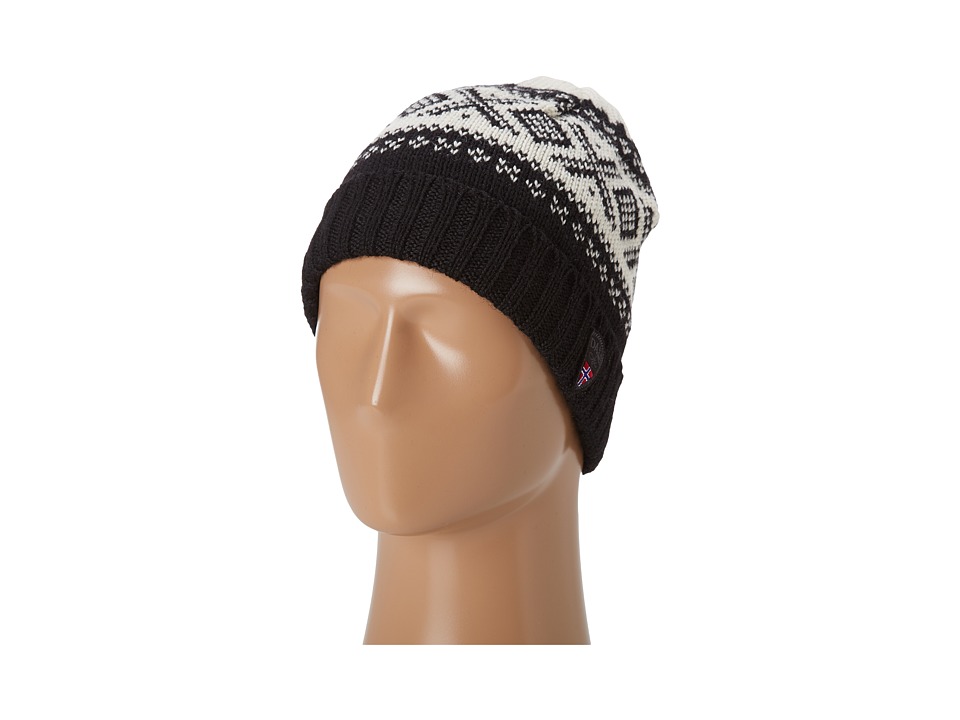 Dale of Norway - Cortina 1956 Hat (F-Black/Off White) Knit Hats