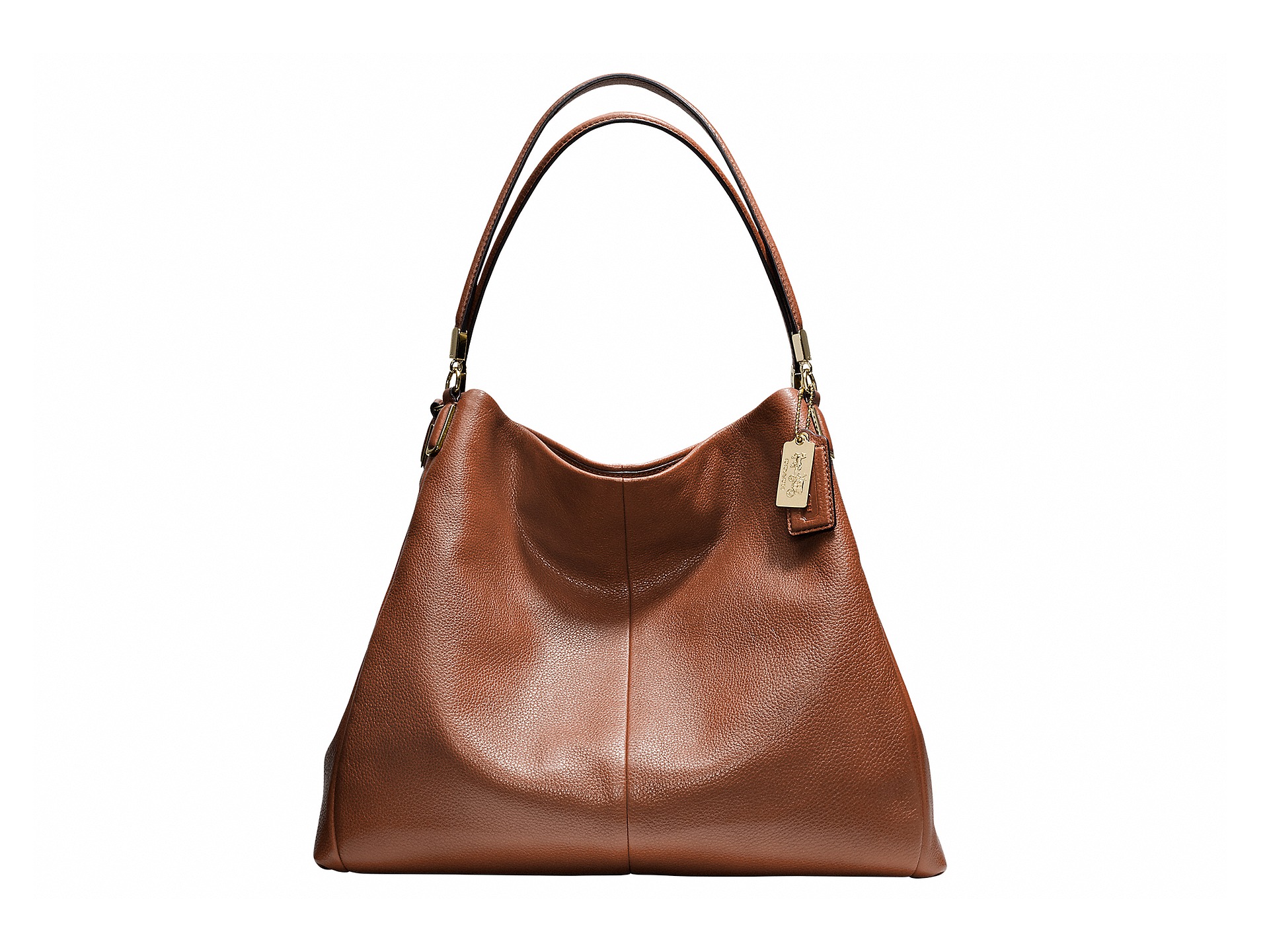 Coach Madison Phoebe Leather Shoulder Bag | Shipped Free at Zappos