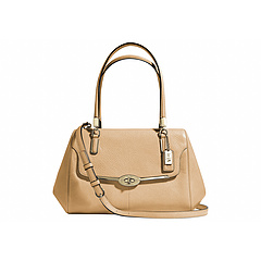 COACH Madison Small Leather Madeline East/West Satchel