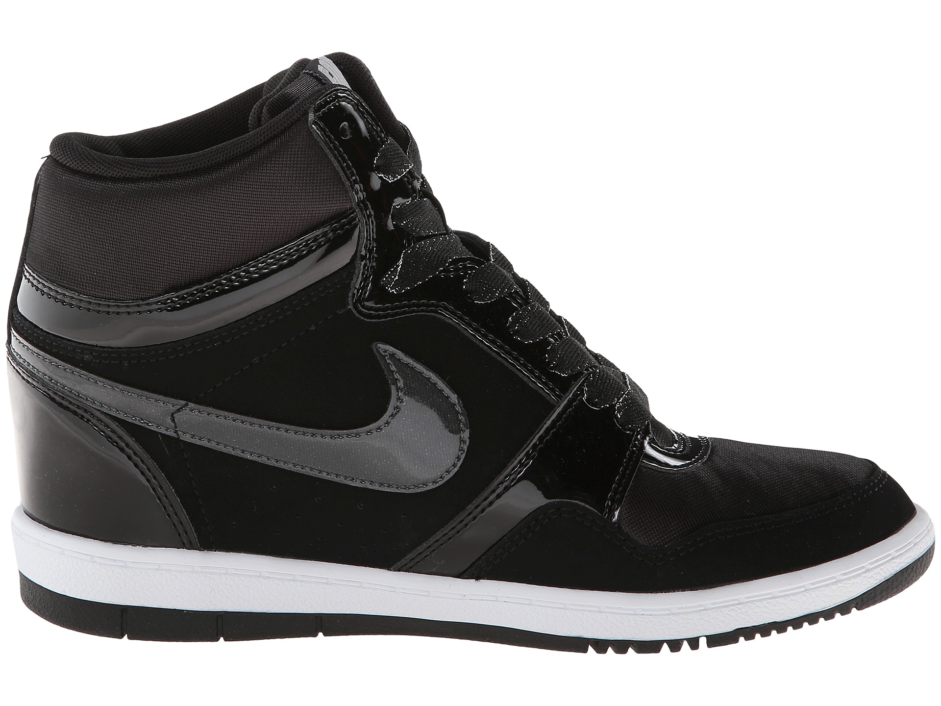 nike force sky high women's hidden wedge sneakers