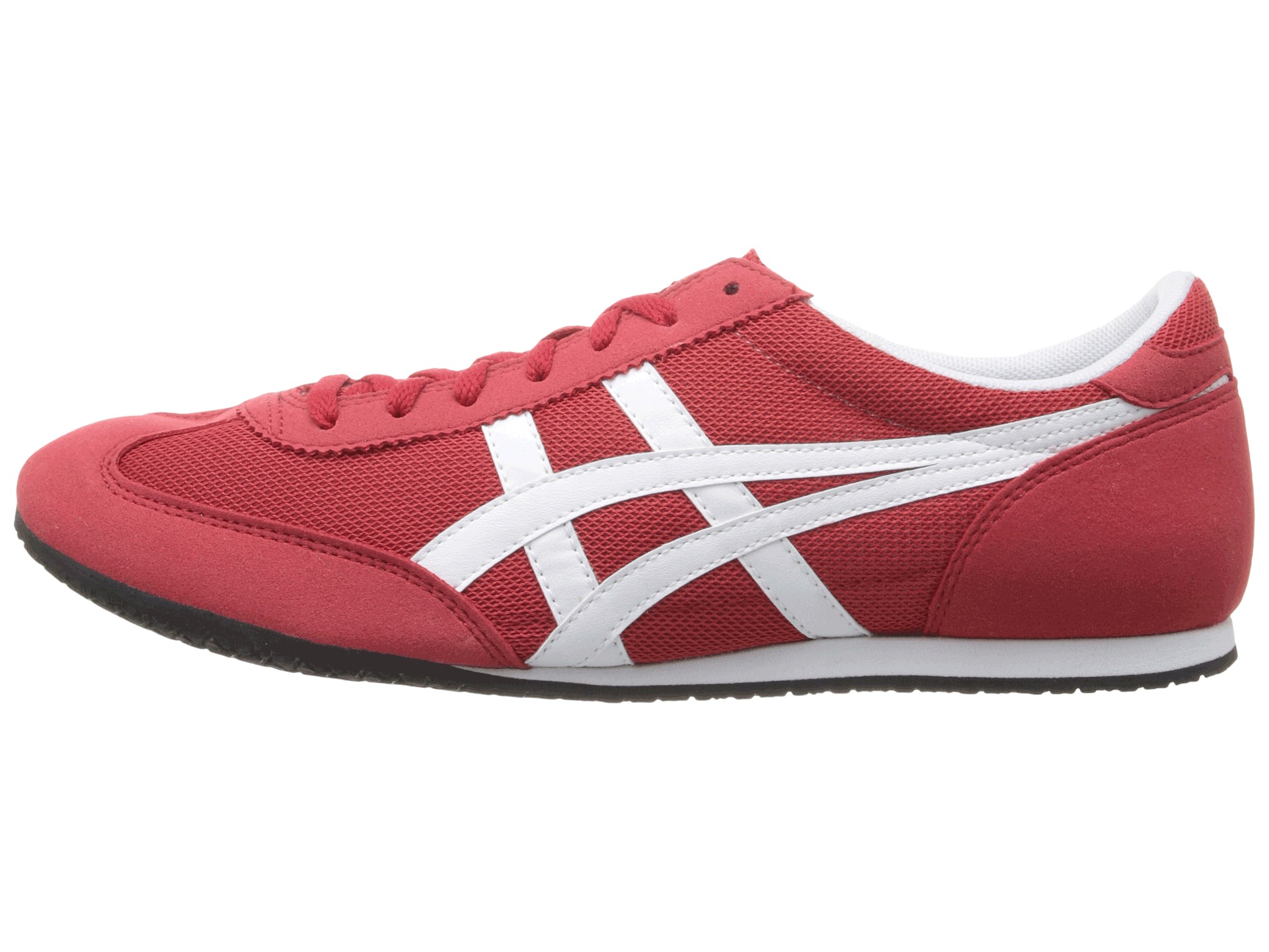 Onitsuka Tiger by Asics Machu Racer™ Red/White - Zappos.com Free ...