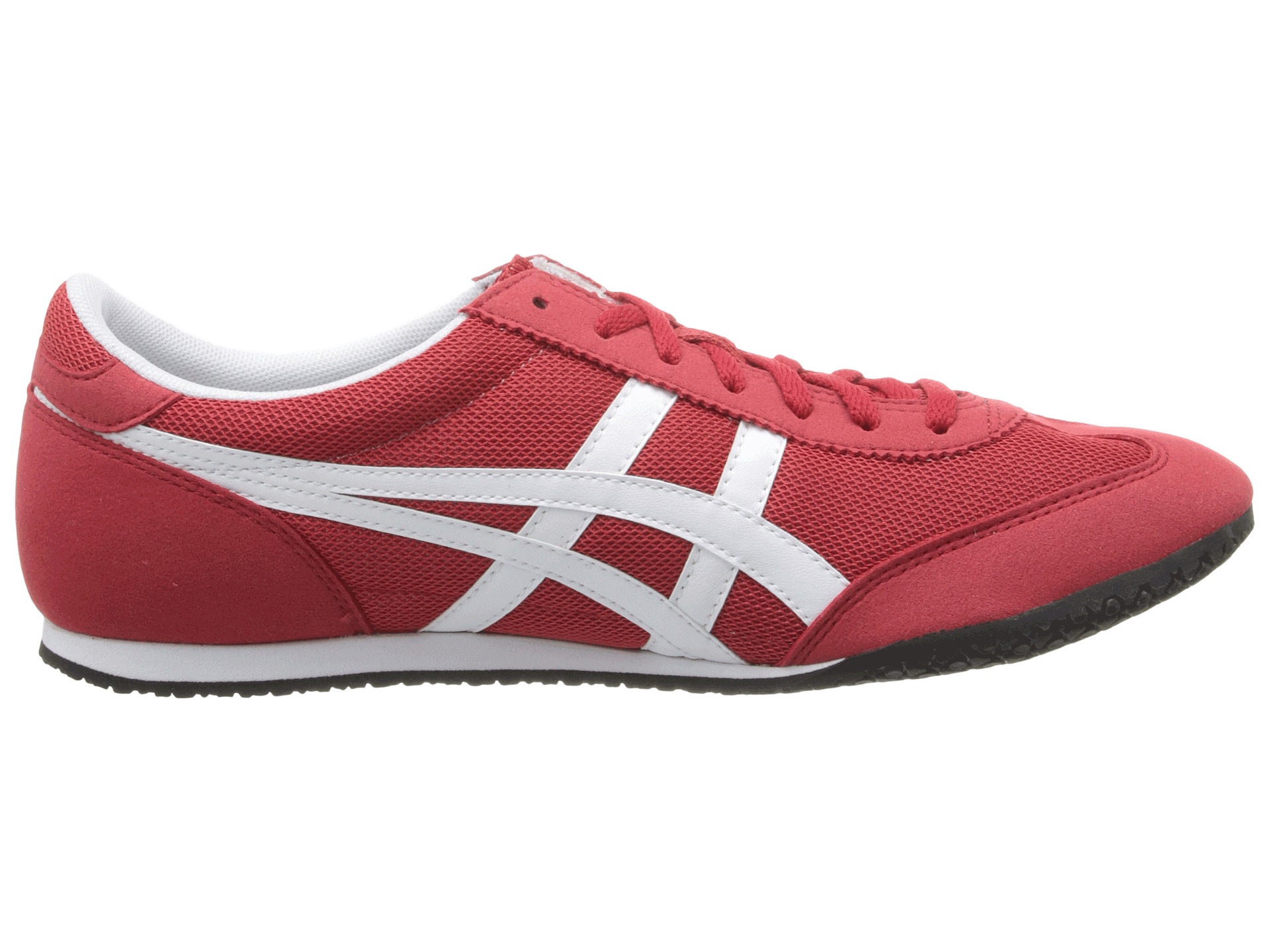 Onitsuka Tiger by Asics Machu Racer™ Red/White - Zappos.com Free ...