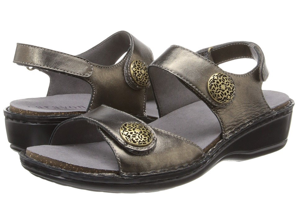 Aravon Candace (Pewter) Sandals