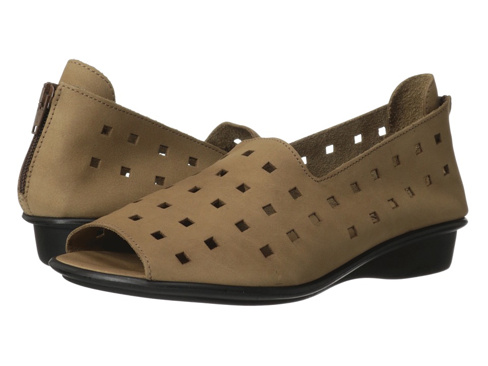 Sesto Meucci Evonne (Camel (Visio) Nubuck) Sandals
