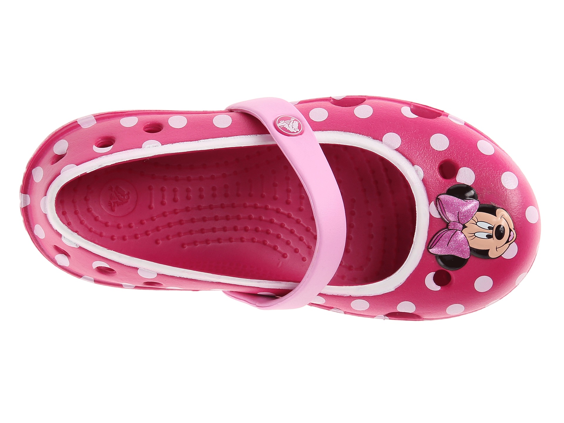 Crocs Kids Keeley Minnie Flat Toddler Little Kid | Shipped Free at Zappos