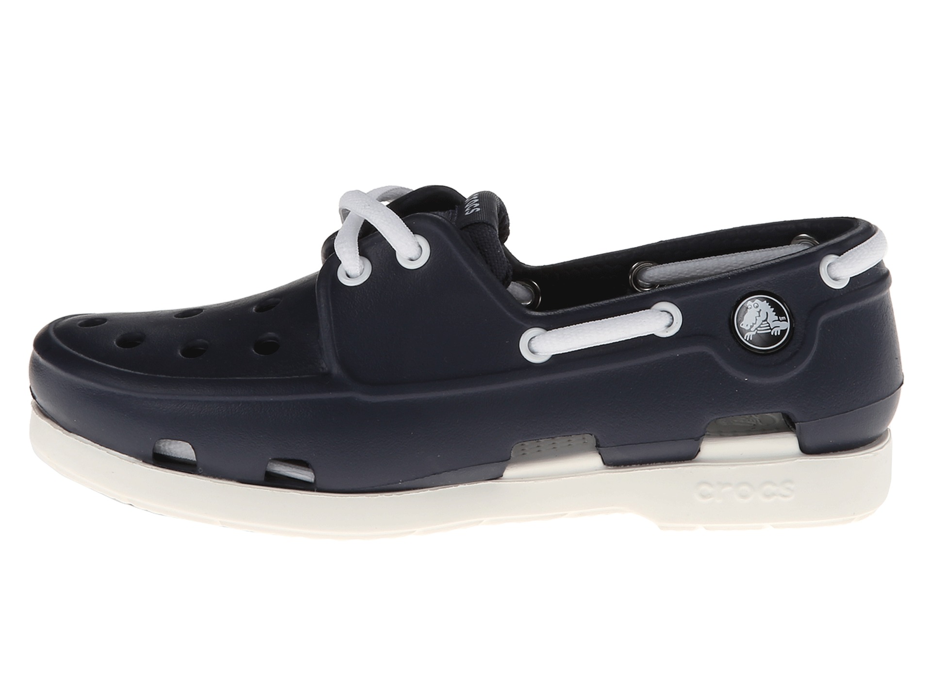 crocs beach line boat shoes