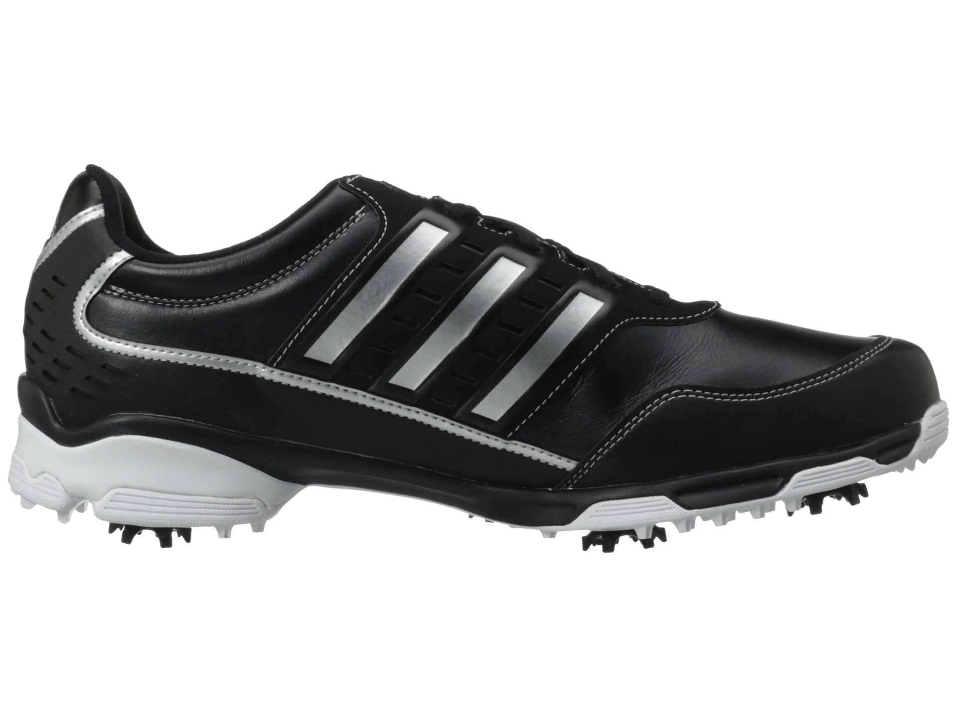 Adidas Golf Golflite Traxion Black Black Dark Metallic Silver