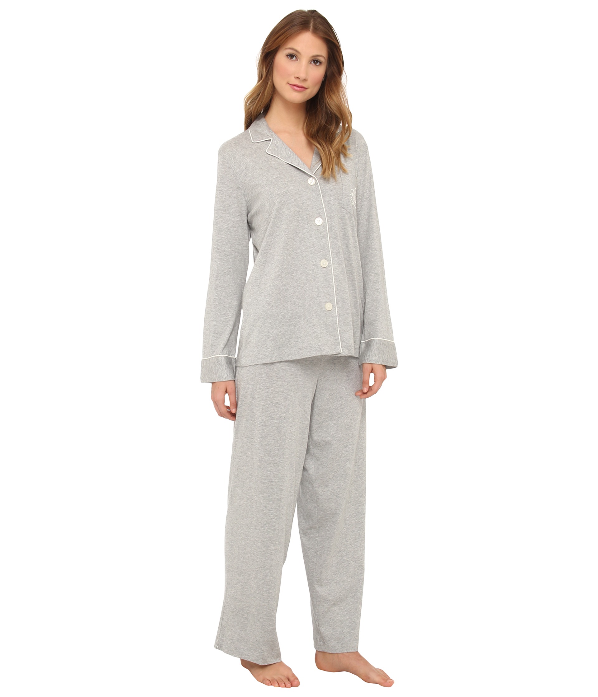 LAUREN Ralph Lauren Hammond Knits Pajama Set at Zappos.com