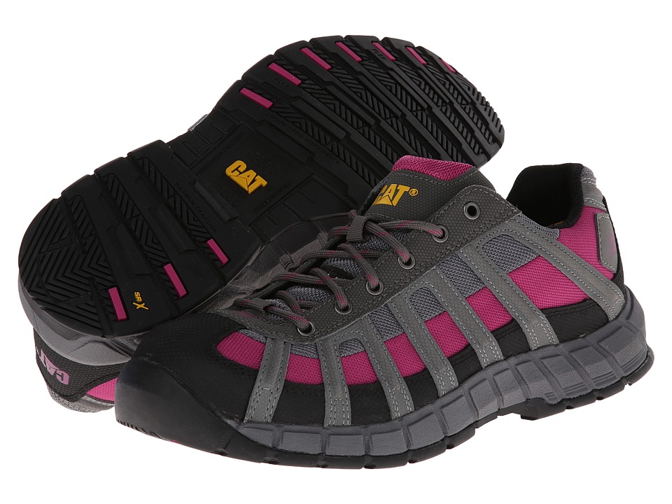Caterpillar Switch Steel Toe (Black/Baton Rouge) Women's Industrial Shoes