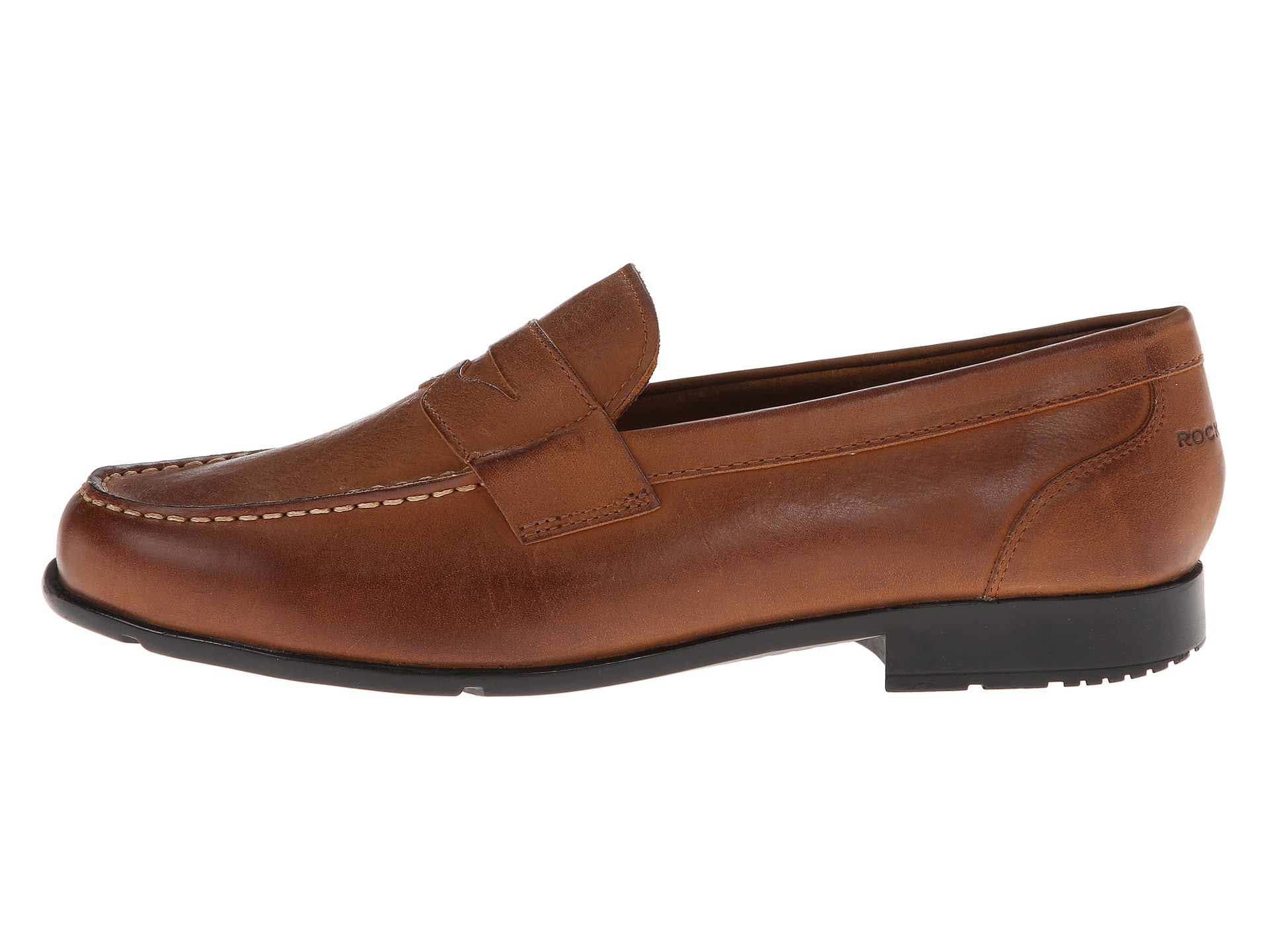 Rockport Classic Loafer Lite Penny Caramel - Zappos.com Free Shipping ...
