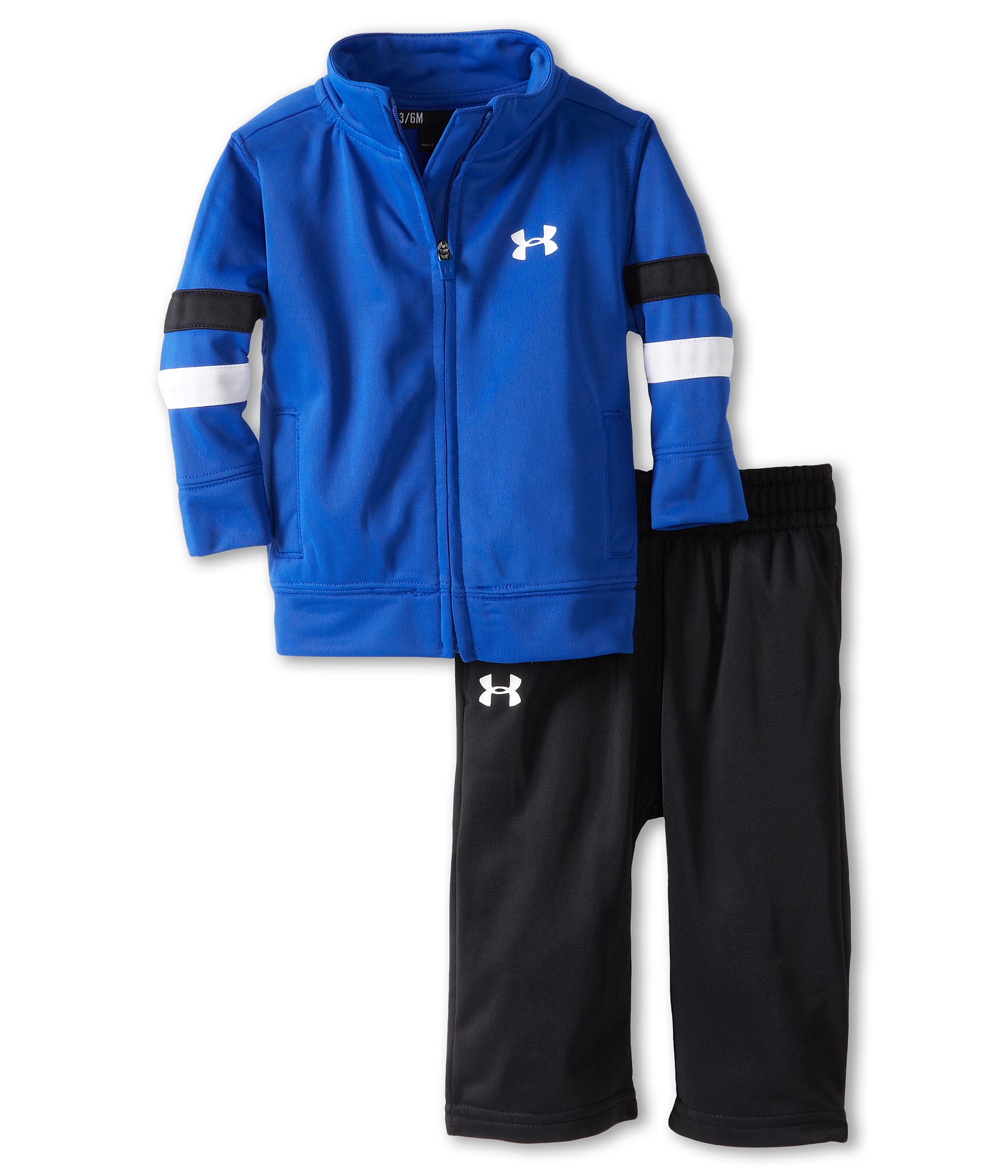 Under Armour Kids Warm Up Set Infant Royal | Shipped Free at Zappos