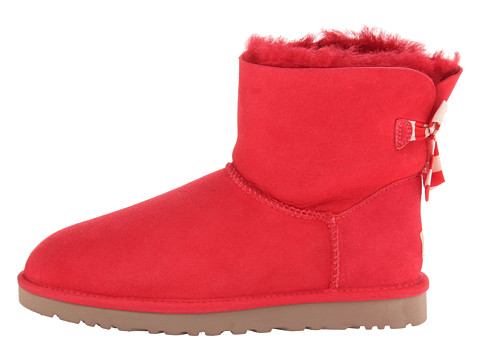 Search - ugg mini bailey bow stripe red twinface