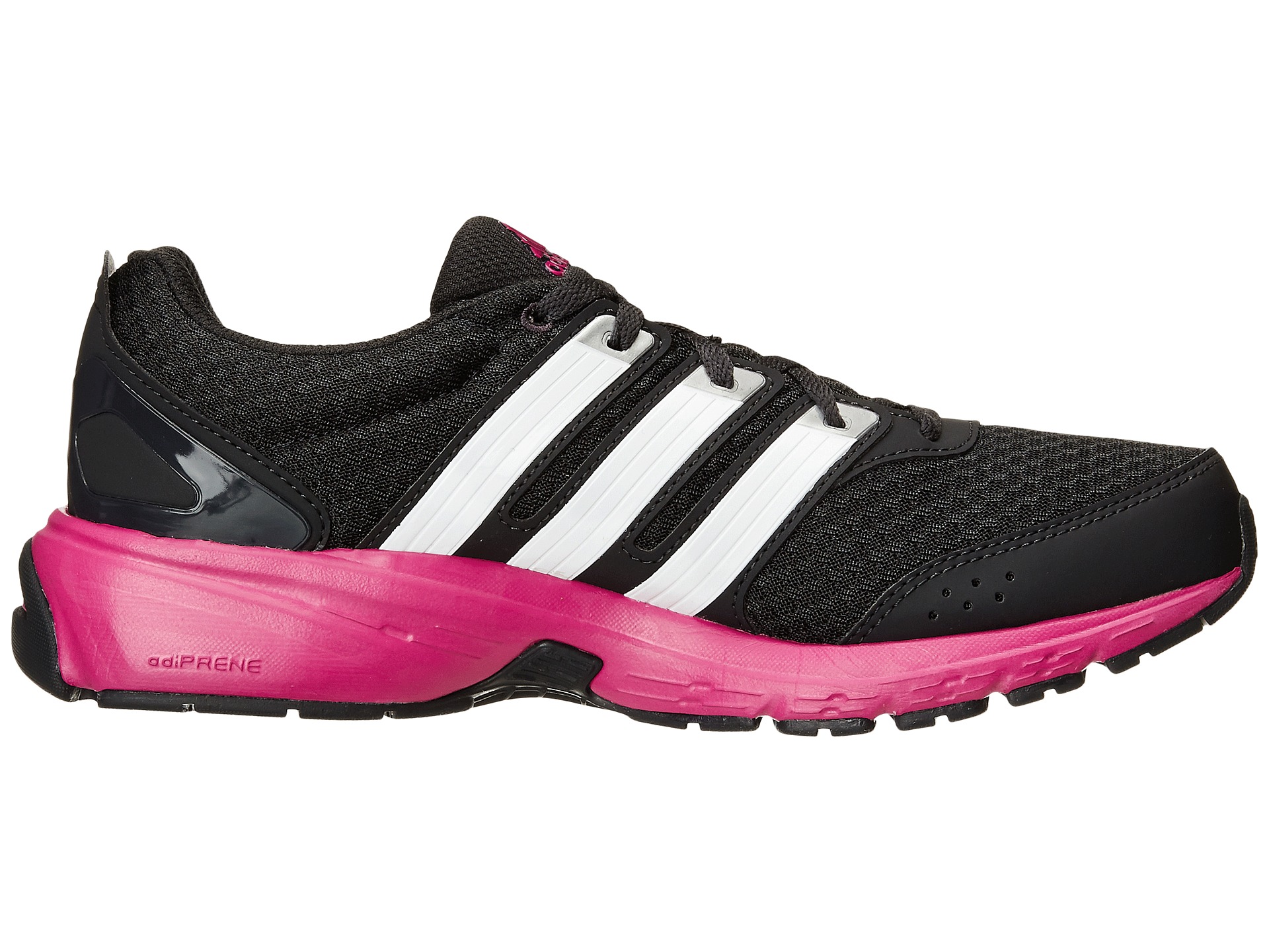 adidas Running Madison RNR W Night Grey/Core White/Frost Mint - Zappos ...