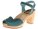 Swedish Hasbeens - Heart Sandal (Turquoise) - Footwear
