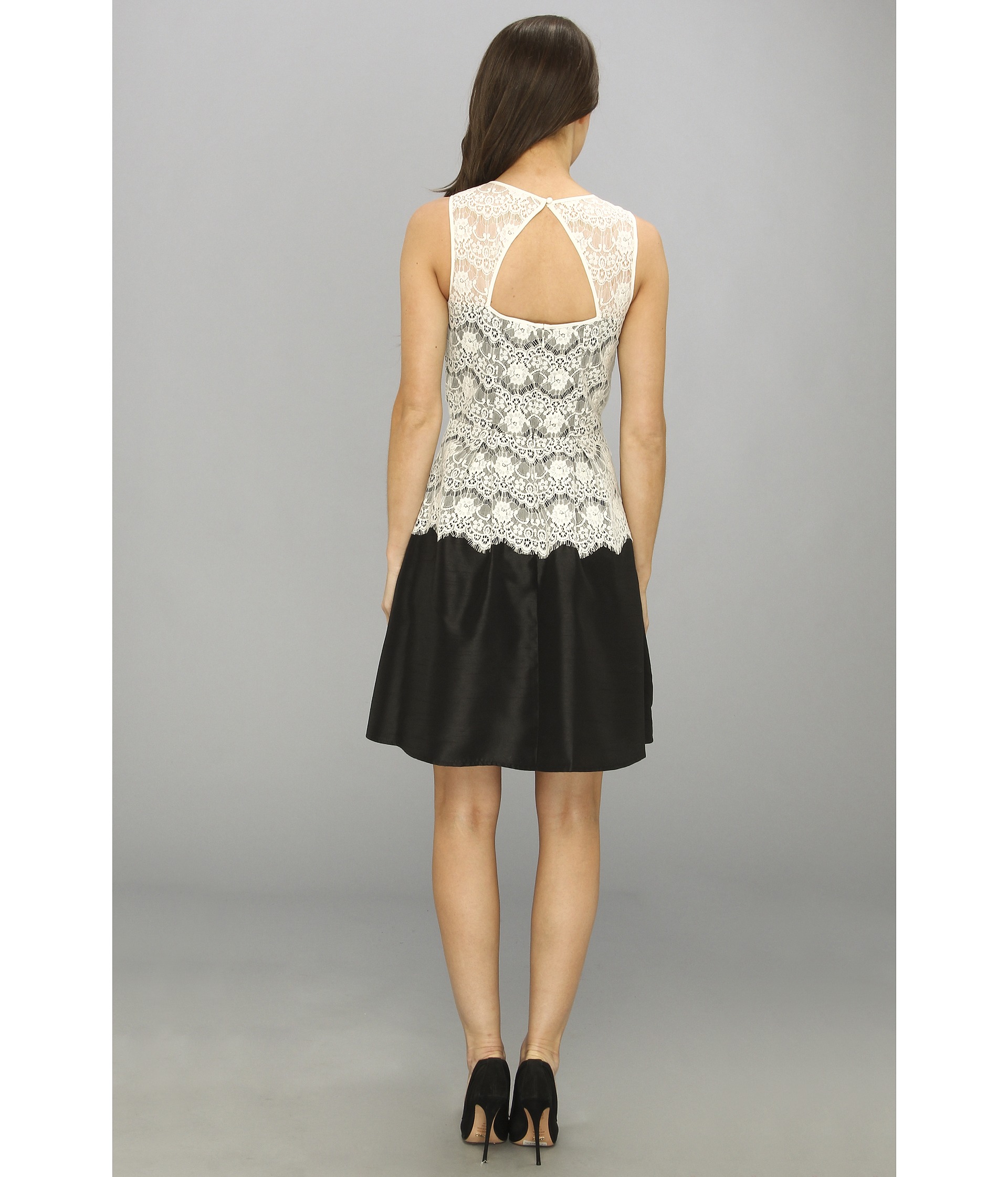 Jessica Simpson Sleeveless Fit & Flare Dress w/ Back Cutout