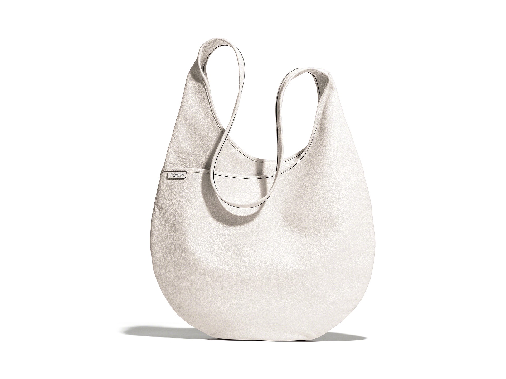 Coach Bleecker Leather Sling Bag Silver Parchment | Shipped Free at Zappos
