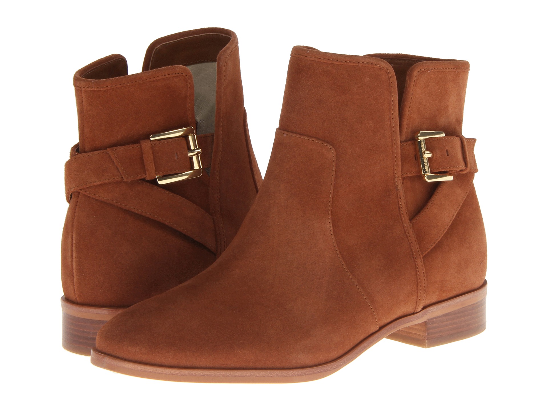 Michael Michael Kors Salem Bootie Luggage Sport Suede | Shipped Free at ...