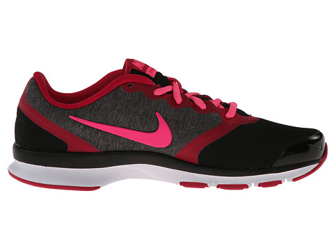 Nike In-Season TR 4 Black/Fuchsia Force/Cool Grey/Hyper Pink - 6pm.com