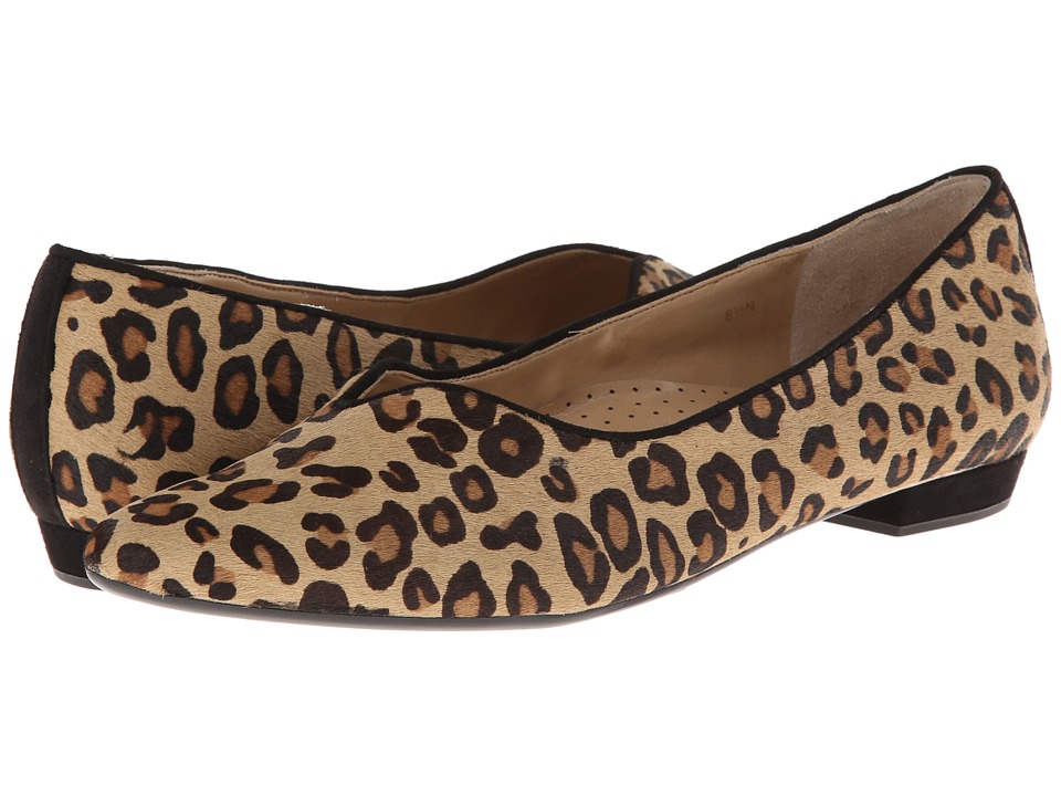 Vaneli Ganet (Camel Dino Hair Calf/Black Suede) Women's Shoes