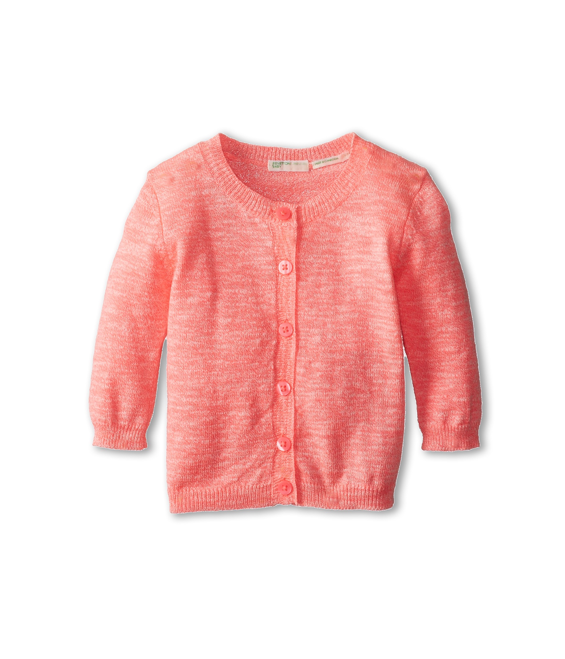 United Colors Of Benetton Kids Girls Long Sleeve Sweater Infant 901 Multi