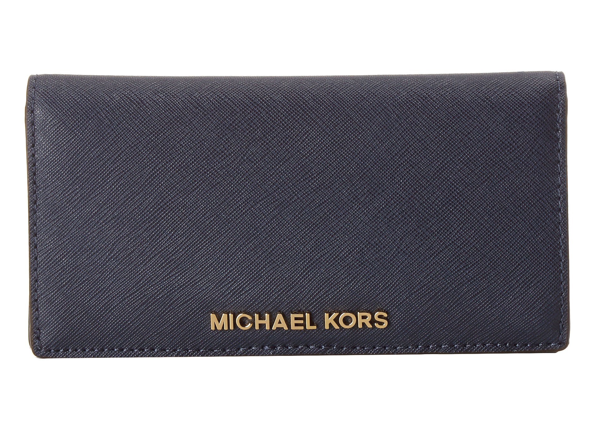Michael Michael Kors Jet Set Travel Lg Slim Wallet | Shipped Free at Zappos