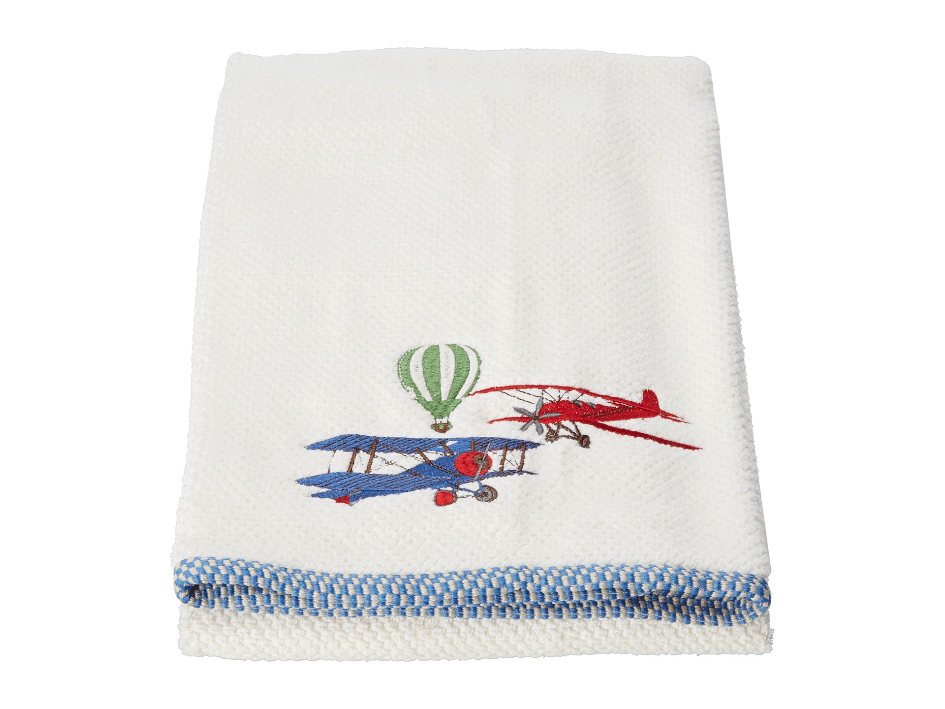Kassatex Bambini In Flight Bath Towel White