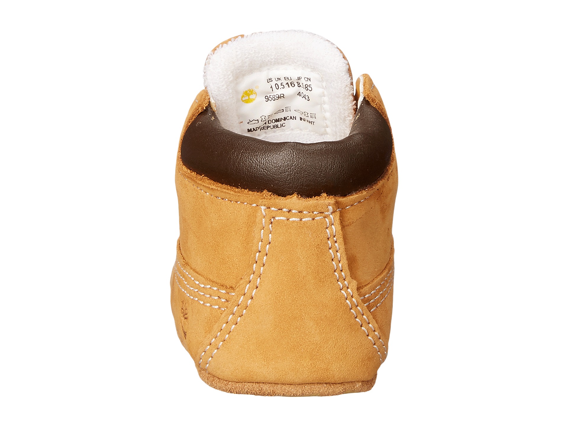 timberland crib bootie with hat
