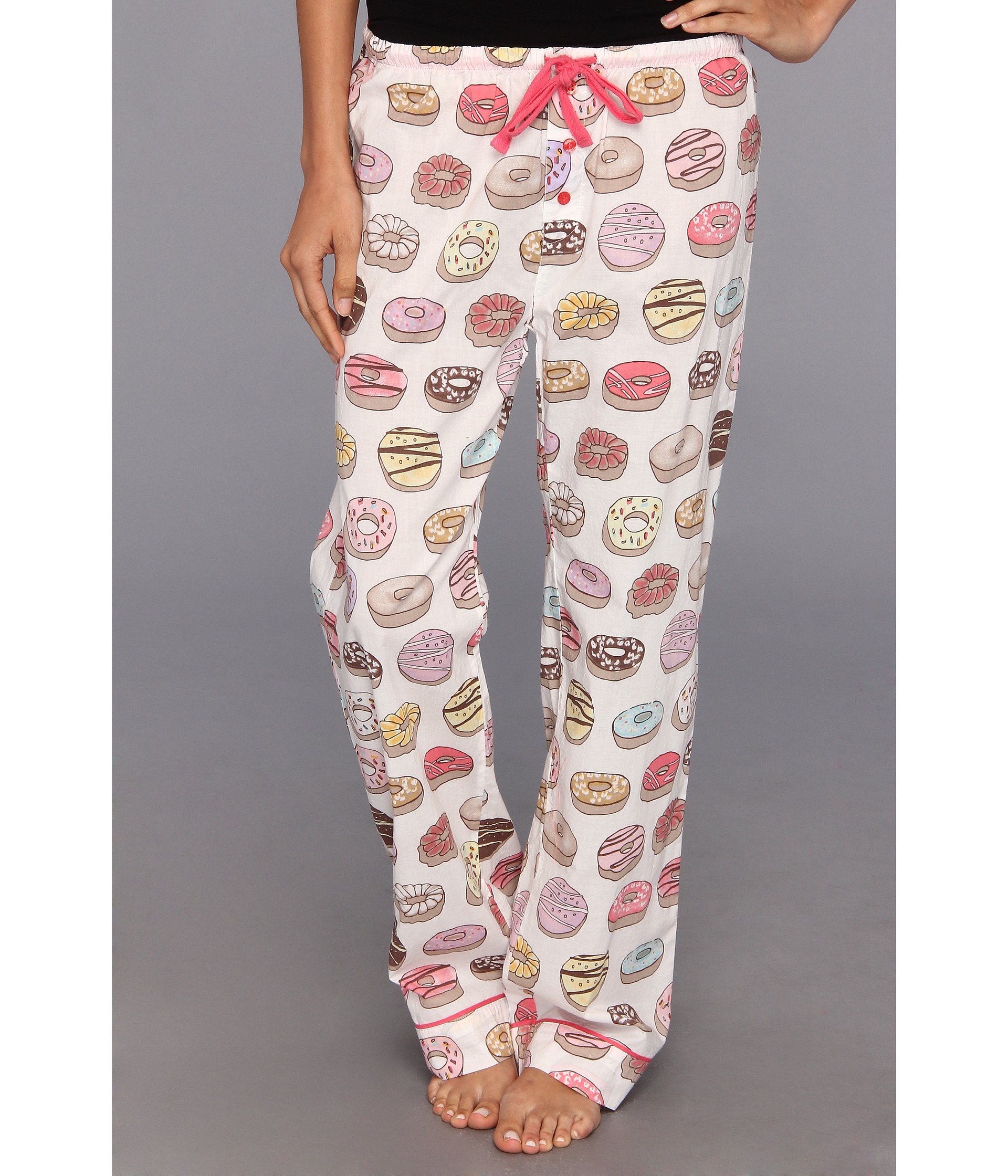 P J Salvage Playful Prints Donuts Pajama Set | Shipped Free at Zappos