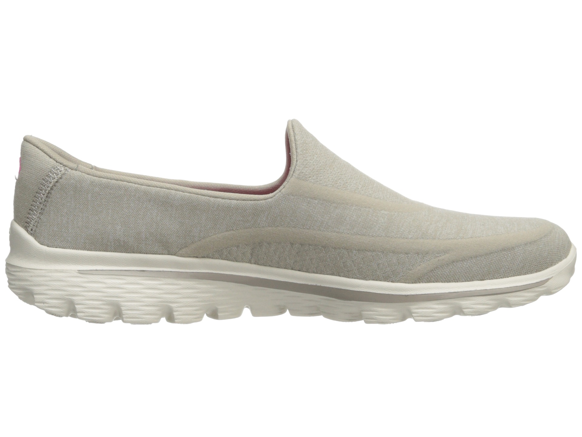 Skechers Performance Go Walk 2 Supersock Taupe | Shipped Free at Zappos