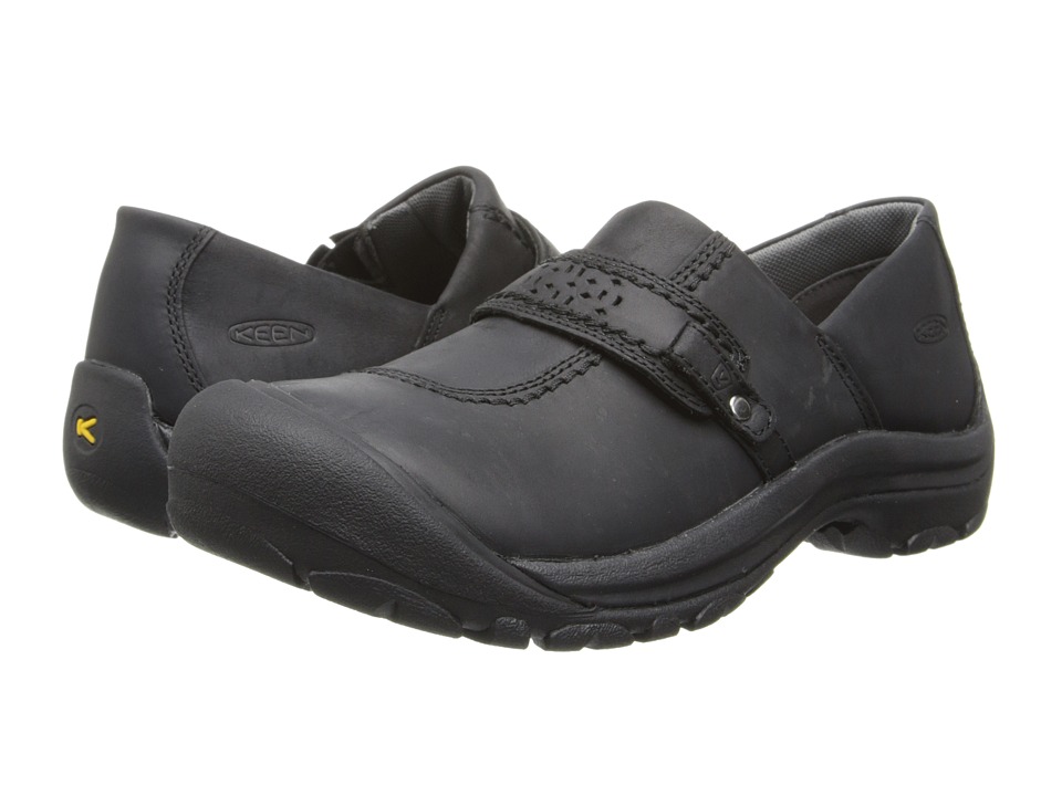Keen Kaci Full Grain Slip-On (Black) Slip-On Shoes