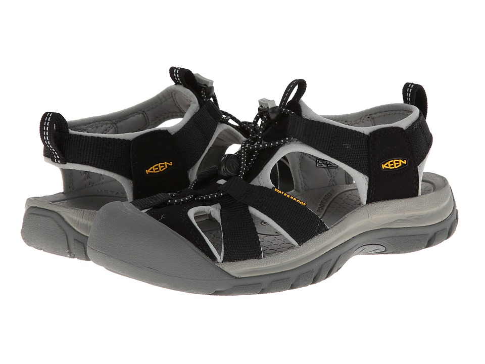 Keen Venice H2 (Black/Neutral Gray) Sandals