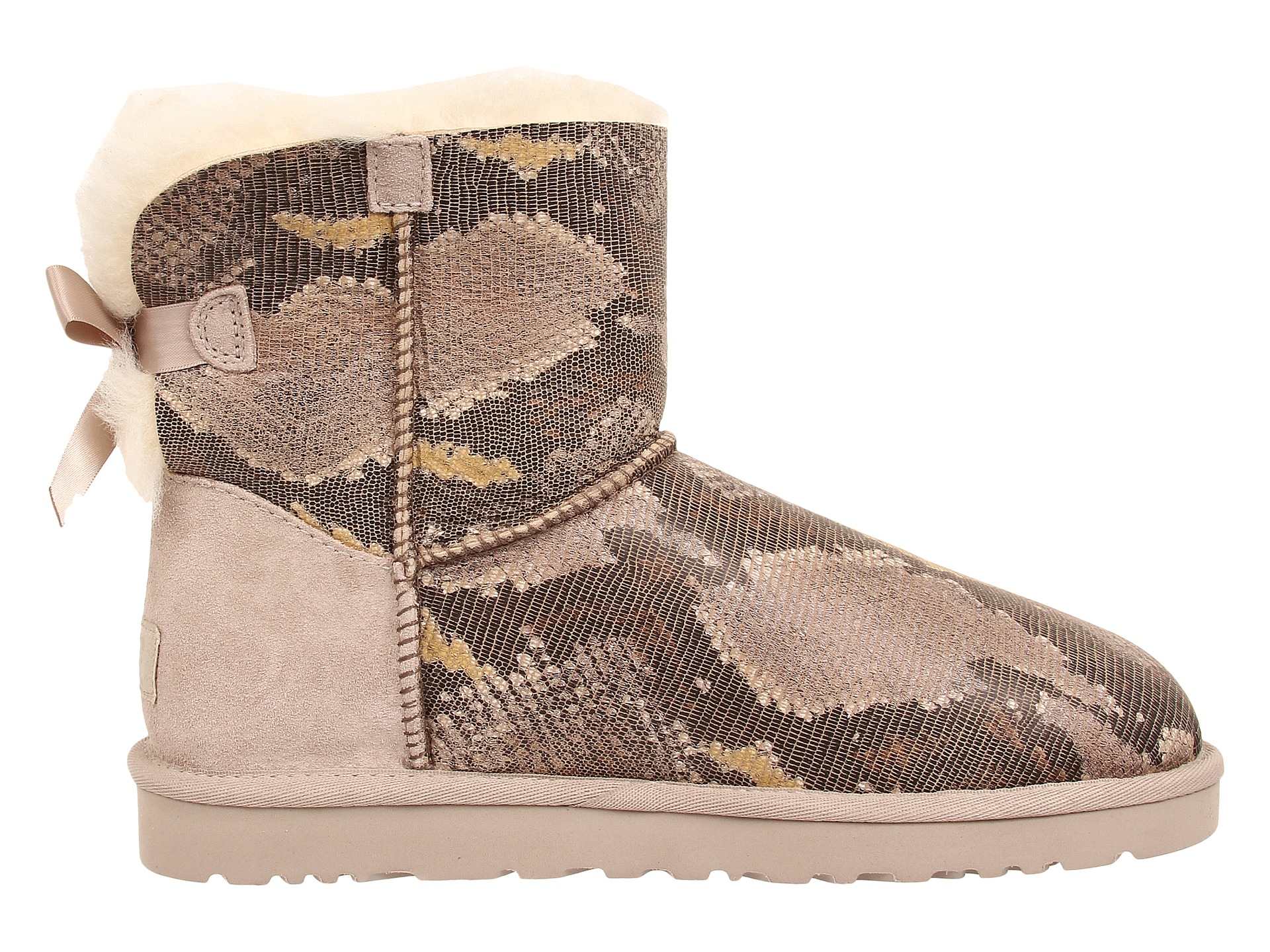 black snakeskin ugg boots