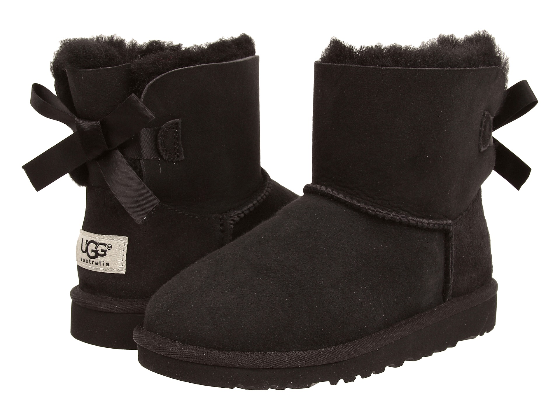 UGG Kids Mini Bailey Bow (Toddler/Little Kid) at Zappos.com