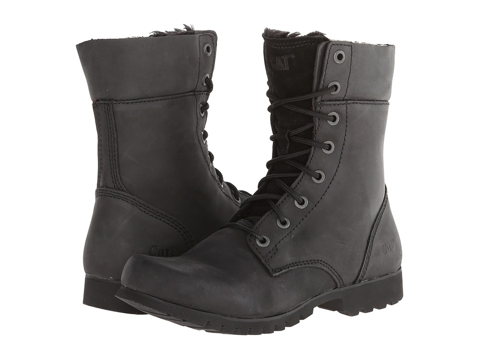 Caterpillar Casual Alexi (Black Nubuck) Women's Lace-up Boots